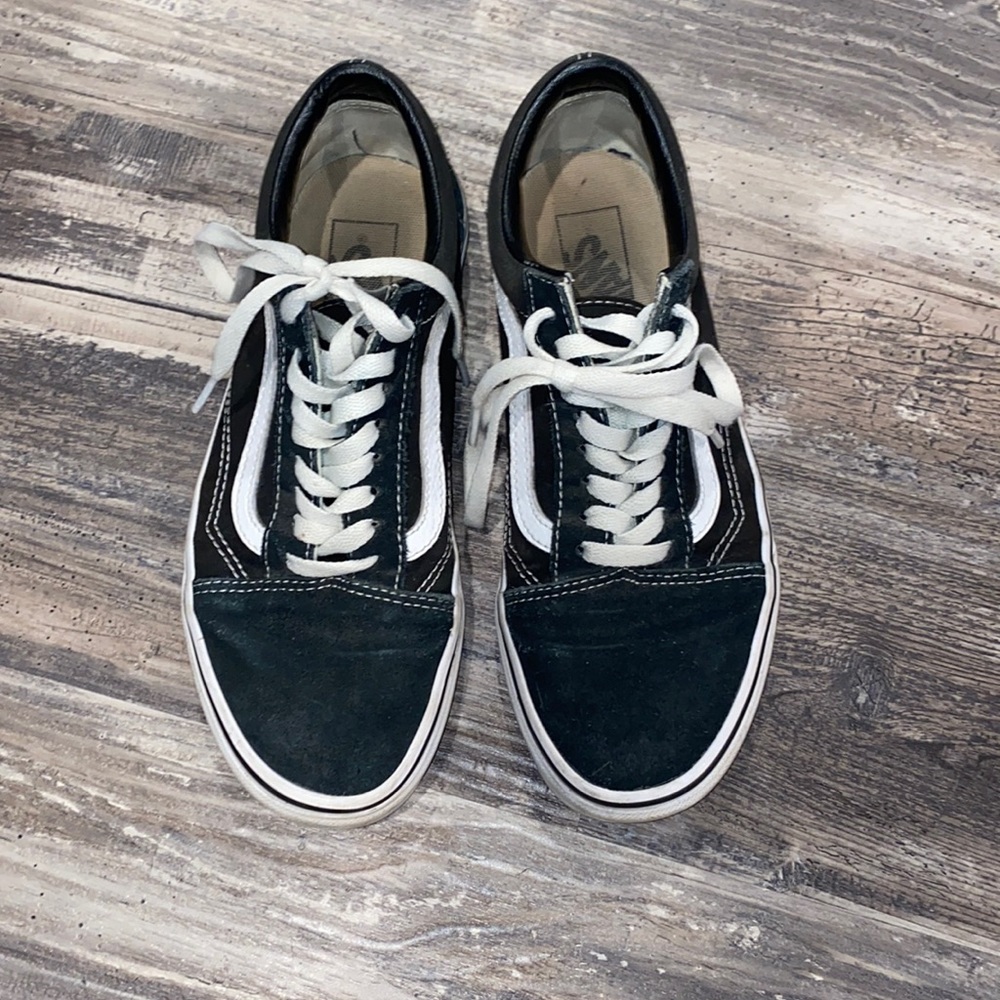 black old skool vans